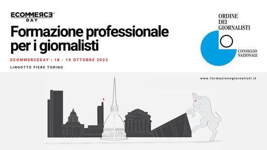 EcommerceDay 2023: corsi di formazione accreditati dall'Ordine dei Giornalisti del Piemonte