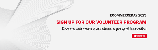 Diventa volontario EcommerceDay