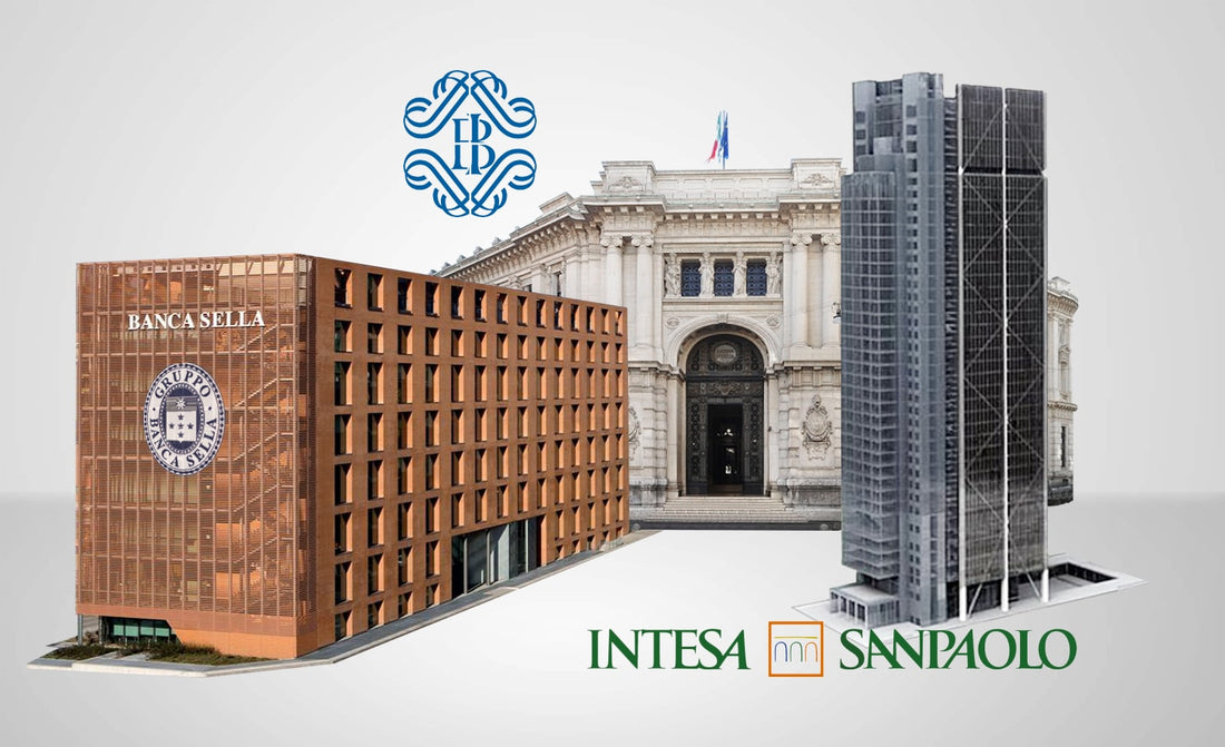 Storia di Brand: Banca Sella, Banca d'Italia, Intesa San Paolo